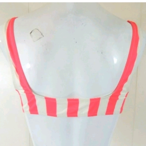 Solid & Striped Elle Bikini Top Pop Pink Cream - Picture 3 of 5